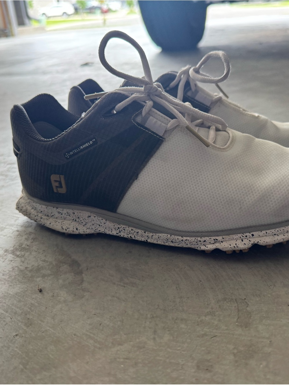 FootJoy Men’s White and Black Golf Sneakers